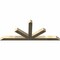Ekena Millwork Saratoga Rough Sawn Timber Gable Bracket, Douglas Fir, 72"W x 30"H x 4"D x 4"F, 10/12 Pitch GBW072X30X0404SAR00RDF - alternate 4